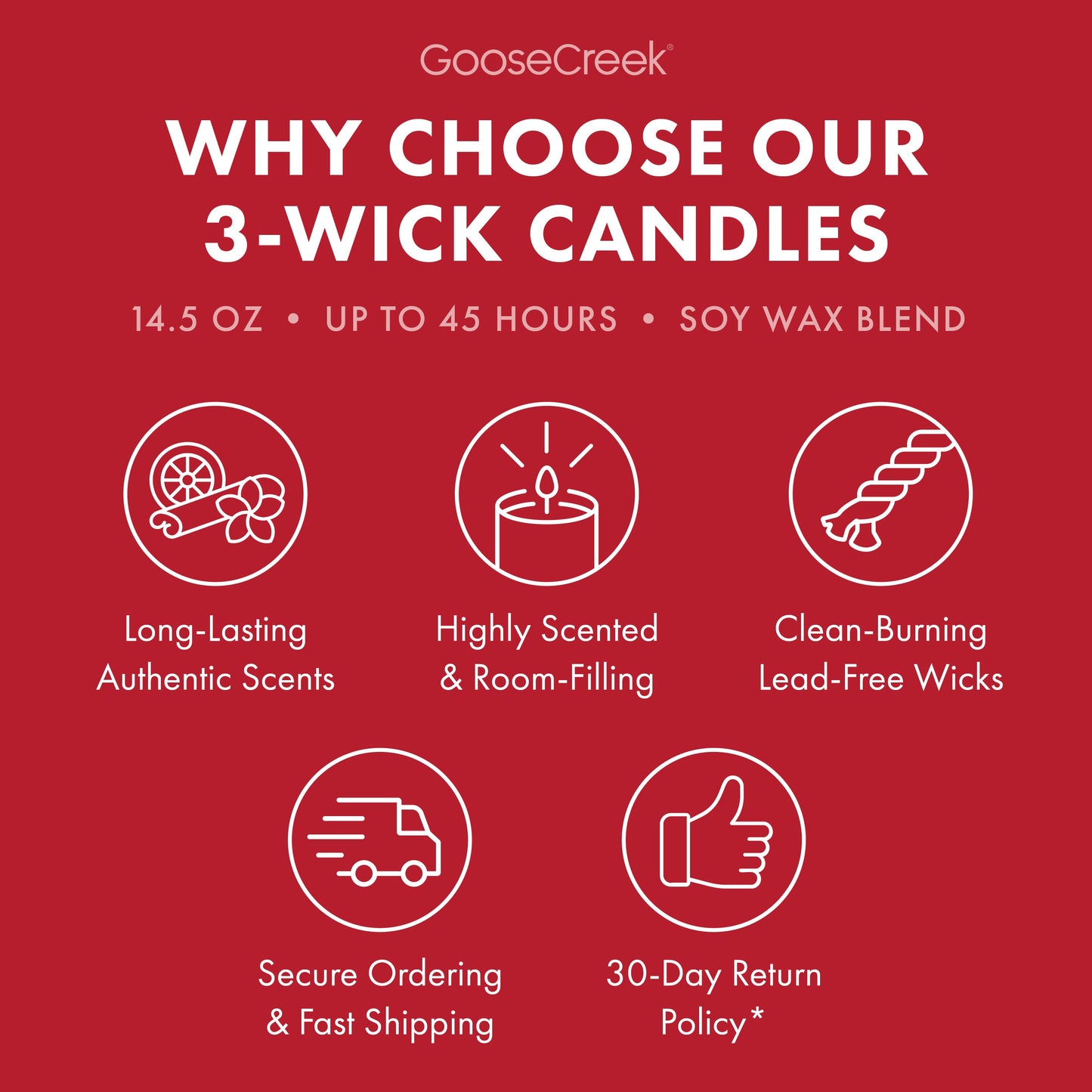 Warm Apple Pie 3-Wick Candle