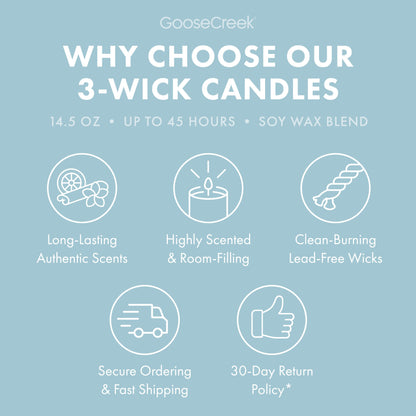 Baby Powder 3-Wick Candle
