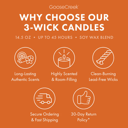 Cinnamon Pumpkin 3-Wick Candle
