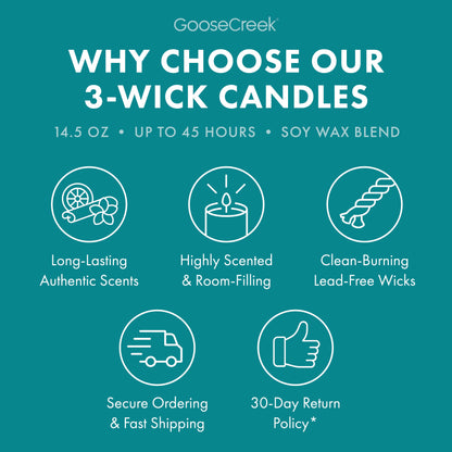 Cliffside Sea Spray 3-Wick Candle