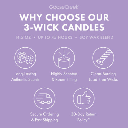 Lavender Vanilla 3-Wick Candle