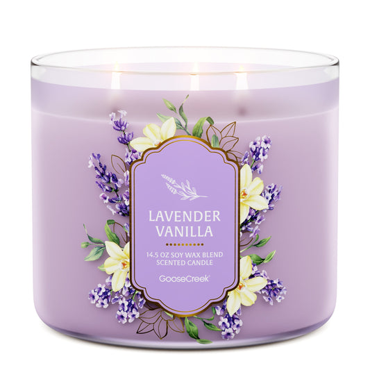 Lavender Vanilla 3-Wick Candle