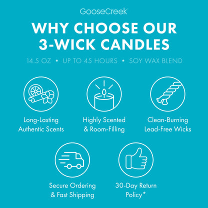 Lush Lagoon 3-Wick Candle