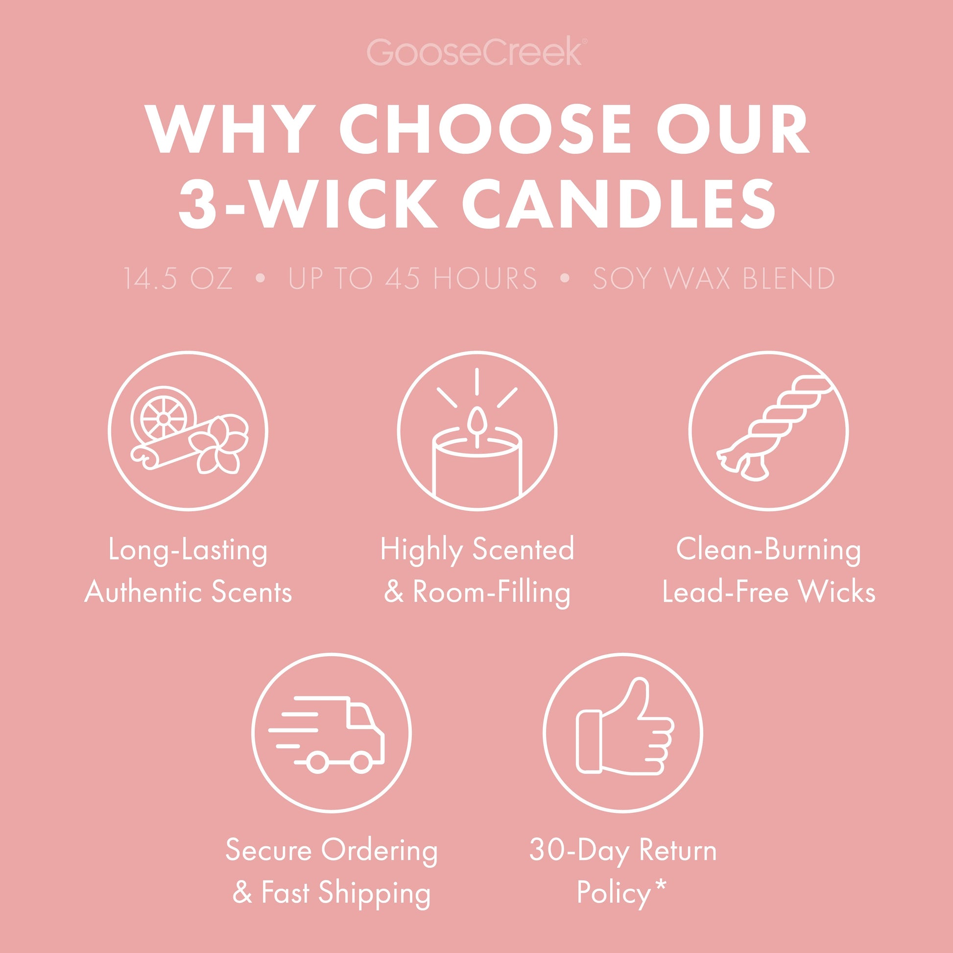 Macintosh Apple 3-Wick Candle