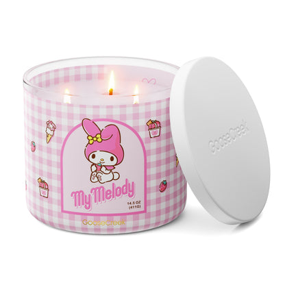 My Melody Hello Kitty 3-Wick Candle