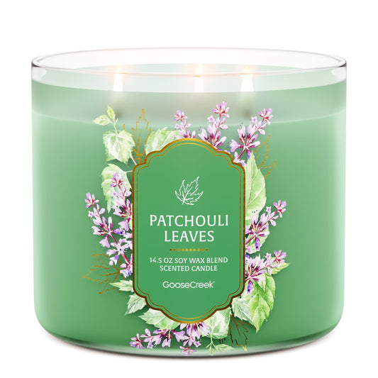 Patchouli Leaves 3-Wick Candle