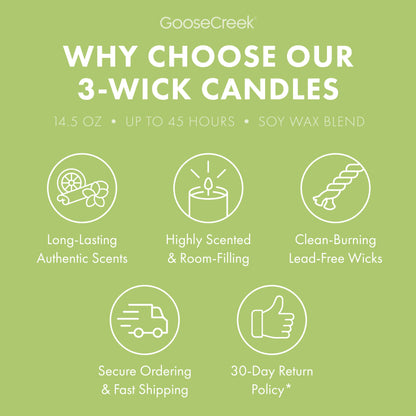 Sea Salt Neroli & Vanilla 3-Wick Candle