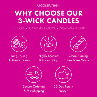 Solar Blooms 3-Wick Candle
