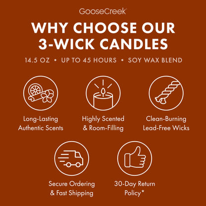 Sparkling Cinnamon 3-Wick Candle