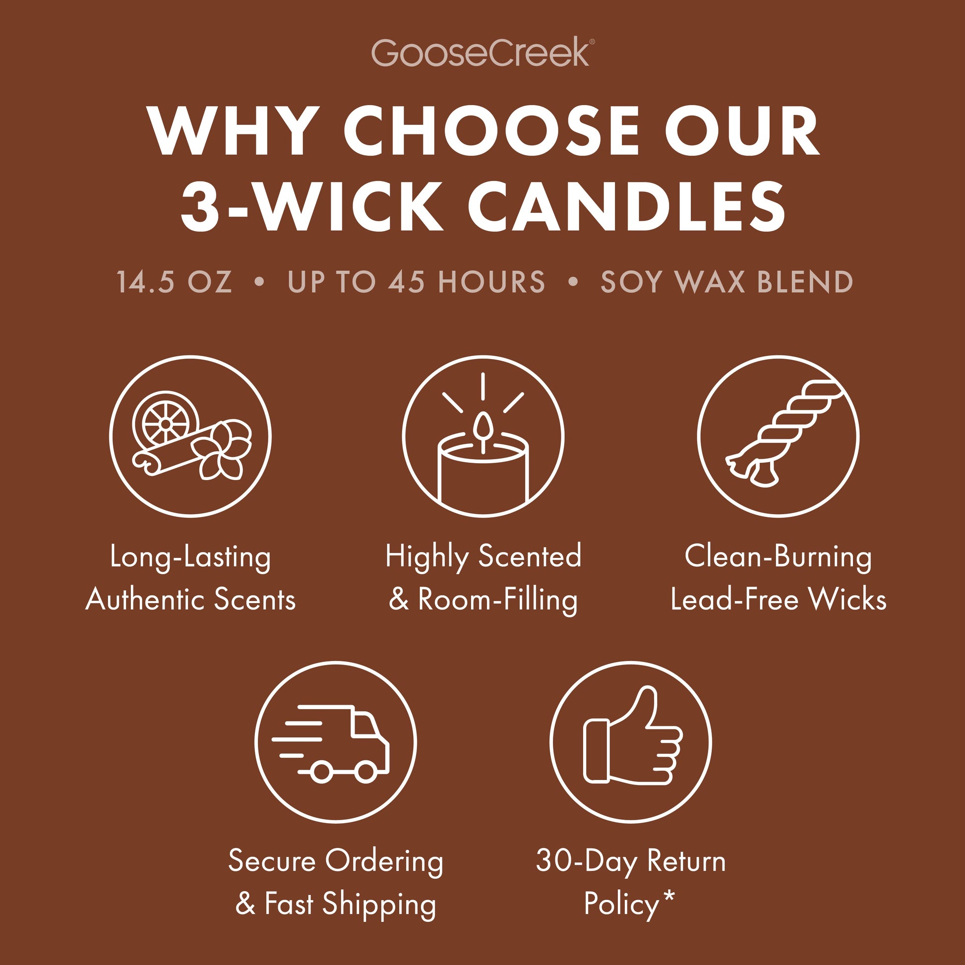 Sparkling Cinnamon 3-Wick Candle