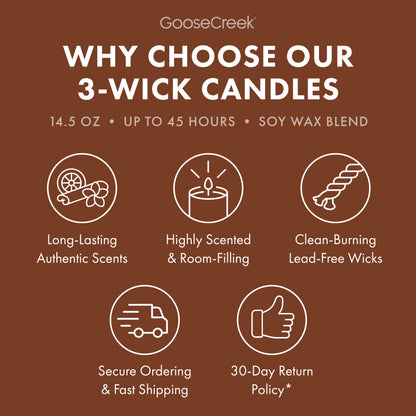 Sparkling Cinnamon 3-Wick Candle