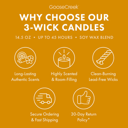 Toffee Kettle Corn 3-Wick Candle