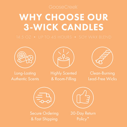 Volcanic Sunrise 3-Wick Candle