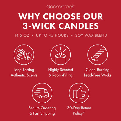 Warm Apple Pie 3-Wick Candle