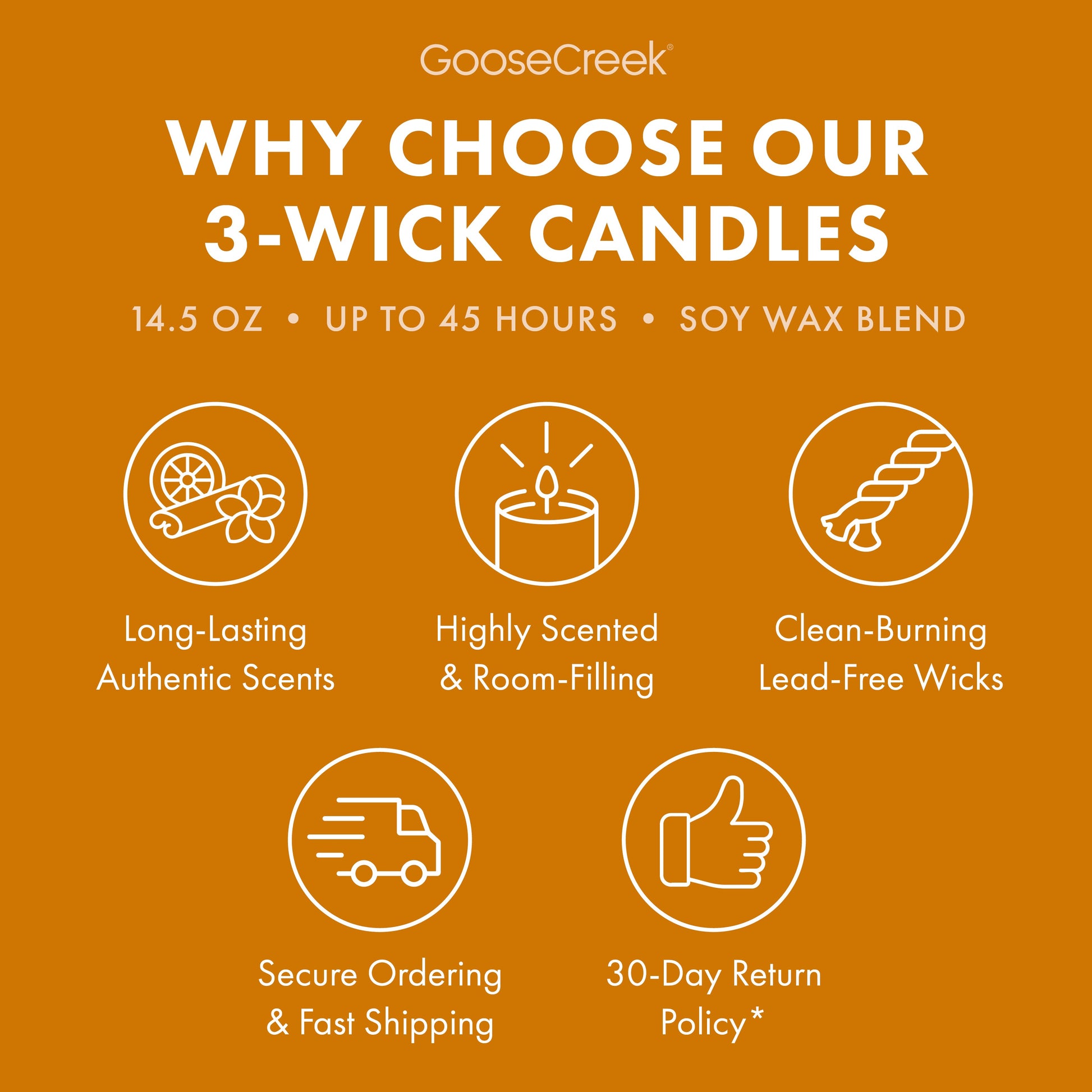 Warm Spice Cake 3-Wick Candle