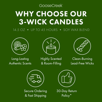 Whispering Fir 3-Wick Candle