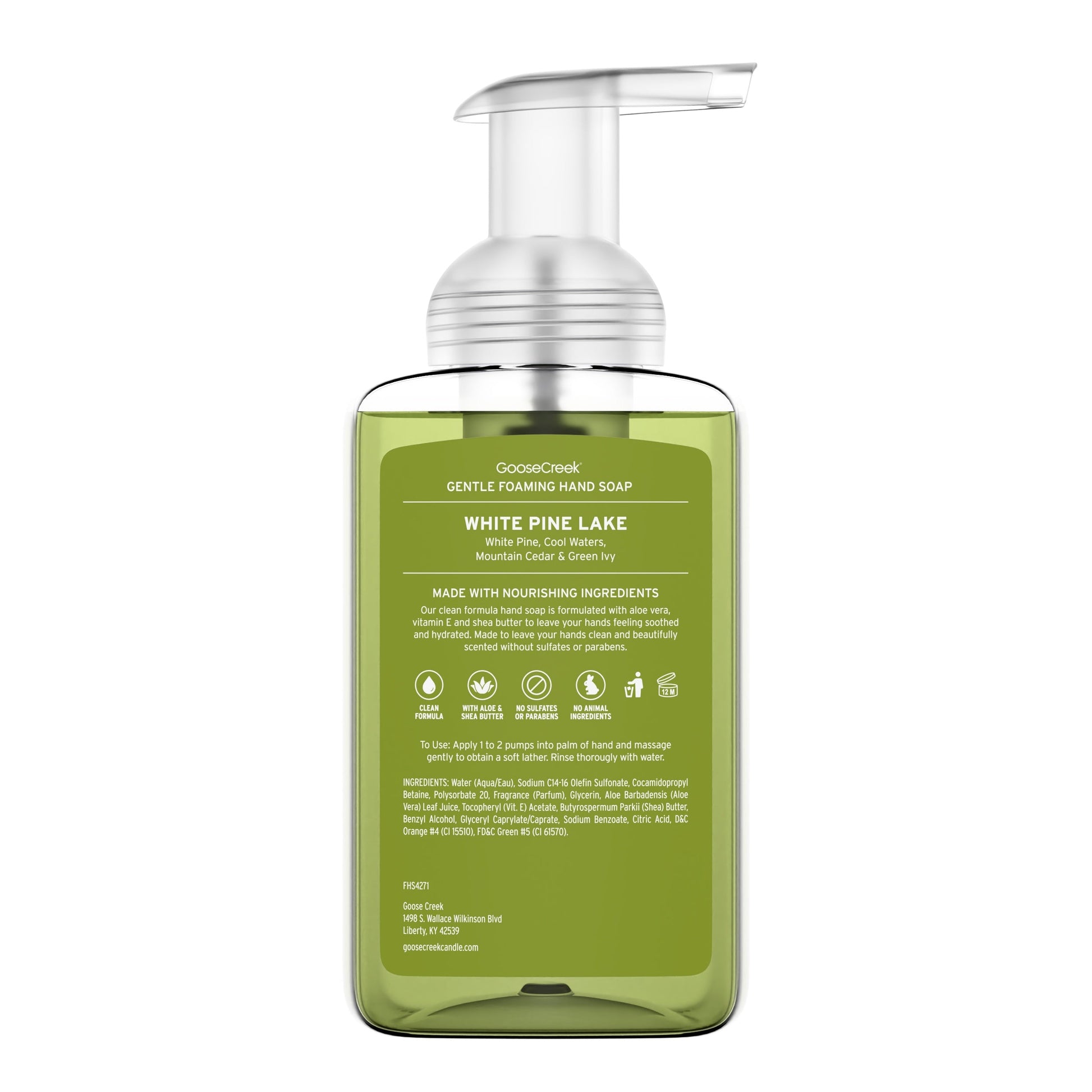 White Pine Lake Foaming Hand Soap