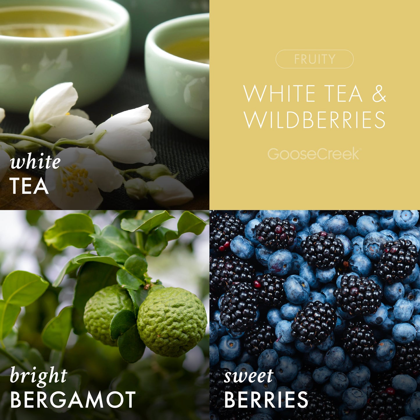 White Tea & Wildberries Odor Eliminating Room Spray