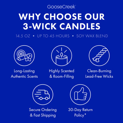 Wind Blown Sails 3-Wick Candle